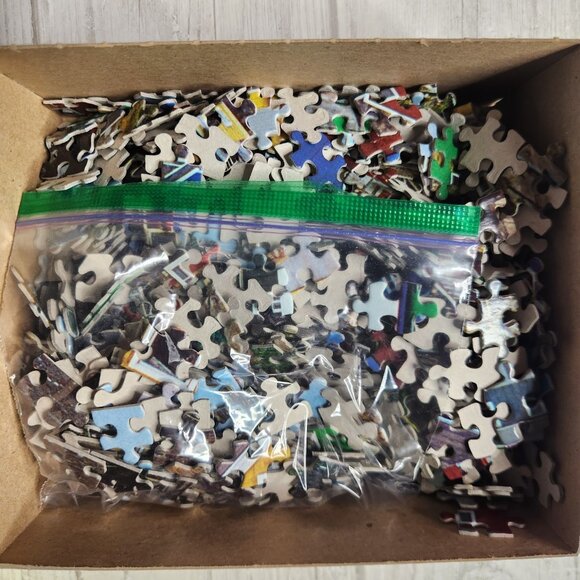 Vintage Kangaamiut Greenland Big Ben MB 1000 Piece Puzzle - Picture 3 of 6